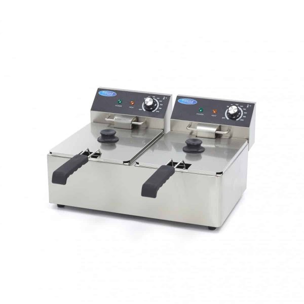 Elektrická fritéza dvojitá 2 x 10L  3+3kW - Obrázek 4