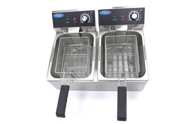 Elektrická fritéza dvojitá 2 x 10L  3+3kW - Obrázek 6