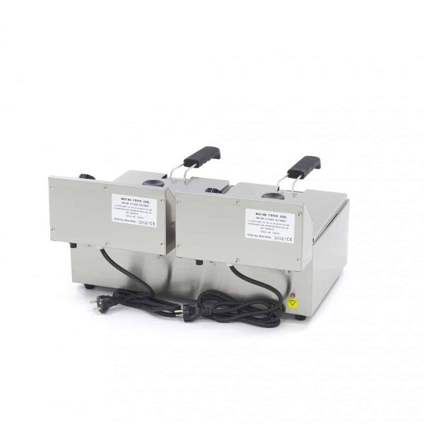 Elektrická fritéza dvojitá 2 x 10L  3+3kW - Obrázek 8