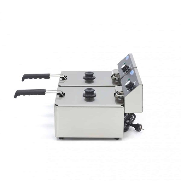 Elektrická fritéza dvojitá 2 x 10L  3+3kW - Obrázek 9
