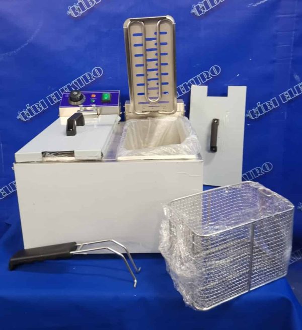 Gastro fritéza 2 x 8 litrů 6kW hluboká - Obrázek 3